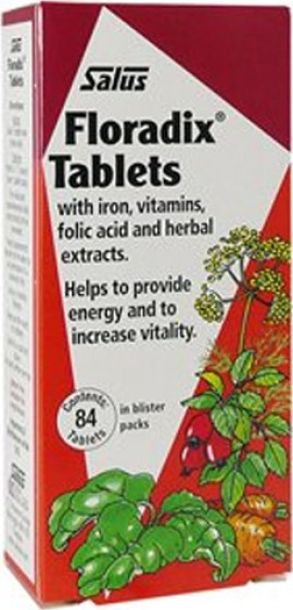 POWER HEALTH FLORADIX 84 TABS