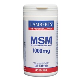 Lamberts MSM 1000mg 120tabs