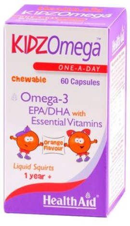 HEALTH AID KIDZOMEGA 60CHEW.CAPS