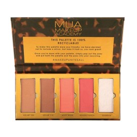 MUA Golden Hour Face Palette Παλέτα Μακιγιάζ 15gr