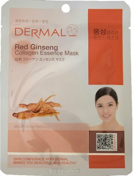 Dermal Red Ginseng Collagen Essence Mask Μάσκα Προ