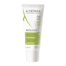 A-Derma Biology Ενυδατική Κρέμα Ελαφριά Υφή 40ml