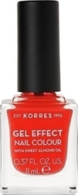 KORRES GEL EFFECT NAIL COLOUR WATERMELON No 19 11M