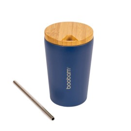 Boobam Boobamcup Blue Ποτήρι Θερμός Μπλε 350ml