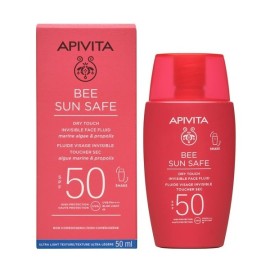 Apivita Bee Sun Safe Dry Touch Invisible Face Flui
