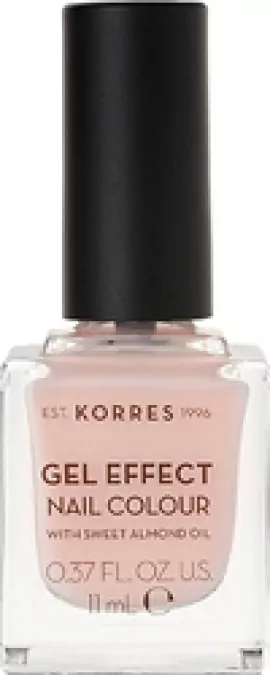 KORRES GEL EFFECT NAIL COLOUR PEONY PINK No 04 11M