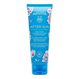 Apivita After Sun Cool & Sooth Face & Body Gel-Cre
