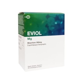 Eviol Magnesium 350mg Συμπλήρωμα Διατροφής Με Μαγν