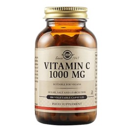 Solgar Vitamin C 1000mg 100 φυτικές κάψουλες