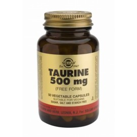 SOLGAR TAURINE 500MG 50VCAP