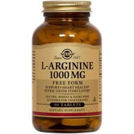 SOLGAR L-ARGININE 1000MG VEG.CAPS 90S