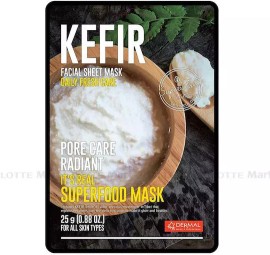 Dermal Kefir Facial Sheet Mask Μάσκα Προσώπου για