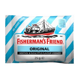 FISHERMANS FRIEND ORIGINAL NO SUGAR ΜΕ ΓΕΥΣΗ ΜΕΝΤΑ