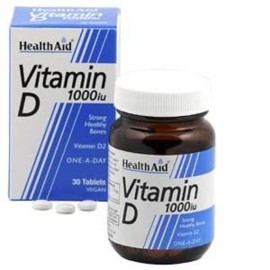 HEALTH AID VITAMIN D3 1000I.U. 30S