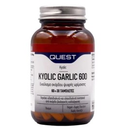 Quest Kyolic Garlic 600 Aged Garlid Extract Συμπλή