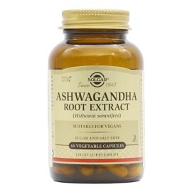 SOLGAR ASHWAGANDΗA ROOT EXTRACTVEG.60S