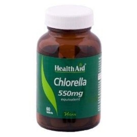 HEALTH AID CHLORELLA 550MG TABLETS 60S