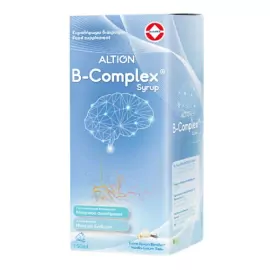 Altion B-Complex Syrup Γεύση Κρέμα Βανίλια 150ml
