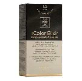 Apivita My Color Elixir Black Βαφή Μαλλιών Νο01 Μα