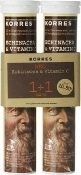 Korres Echinacea & Vitamin C 2 x 18 αναβράζοντα δι
