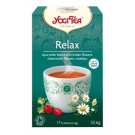 Yogi Tea Relax 17 Teabags Βιολογικό Τσάϊ Για Χαλάρ