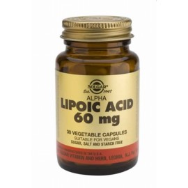 SOLGAR ALPHA LIPOIC ACID 60MG 30VCAP