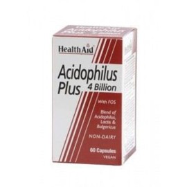 HEALTH AID ACIDOPHILUS PLUS 4 BILLION VEGETARIAN C