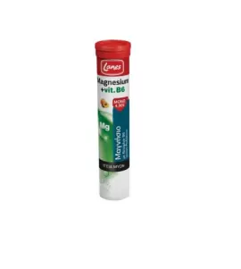 LANES ΜΑΓΝΗΣΙΟ ΜΕ ΒΙΤΑΜΙΝΗ B6 20TABS (ΑΝΑΒΡΑΖΟΥΣΕΣ