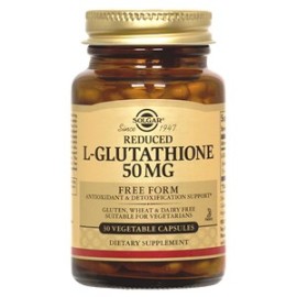 SOLGAR L-GLUTATHIONE 50MG 30VCAP