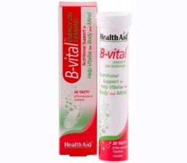 HEALTH AID B-VITAL EF 20TABS
