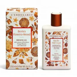 LErbolario Bacche Fiori Legni Shower Gel Αφρόλουτ