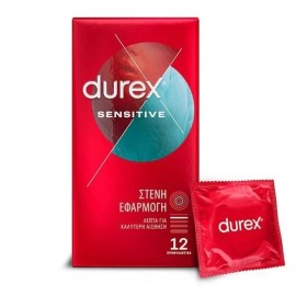 Durex Sensitive Λεπτά Προφυλακτικά Με Στενή Εφαρμο