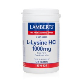 Lamberts L-Lysine HCL 1000mg 120tabs