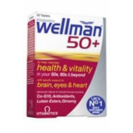 VITABIOTICS WELLMAN 50+ 30TABS