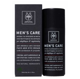 Apivita Mens Care Anti Wrinkle Cream Face & Eyes
