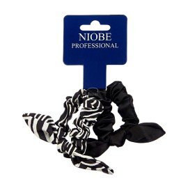 Niobe Scruncy Σούρες Μαλλιών 2 Τεμάχια Νο78521