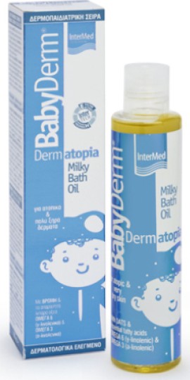 INTERMED BABYDERM DERMATOPIA MILKY BATH OIL  200ML