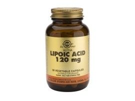 SOLGAR ALPHA LIPOIC ACID 120MG VEG. 60S
