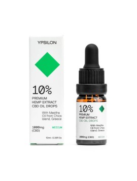 Ypsilon 10% (1000mg) “MEDIUM” Έλαιο Κάνναβης CBD μ