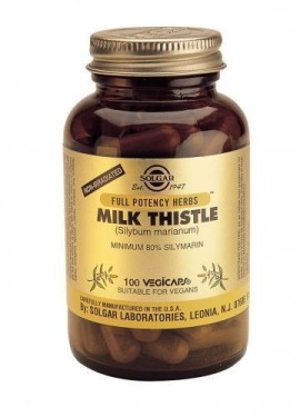 SOLGAR MILK THISTLE 100MG 100VCAP
