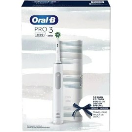 Oral-B Pro3 3500 Design Edition White & Travel Siz