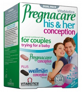 VITABIOTICS PREGNACARE HIS & HER CONCEPTION 60