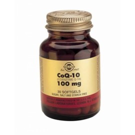 SOLGAR COENZYME Q10 100MG 30SOFTGELS