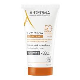 A-Derma Exomega Control Emollient Solar Cream Μαλα