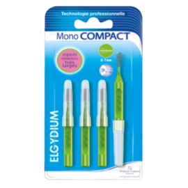 Elgydium Mono Compact Green (1.1) 4τμχ