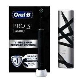 Oral-B Pro 3500 Design Edition Black Ηλεκτρική Οδο