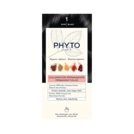 Phyto Phytocolor Νο1 Black Μόνιμη Βαφή Μαλλλιών Μα
