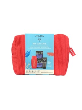Apivita Set Bee Sun Safe Dry Touch Invisible Face