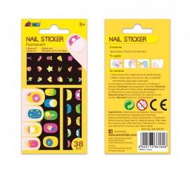 Avenir Nail Sticker Cookie Fluorescence Αυτοκόλλητ