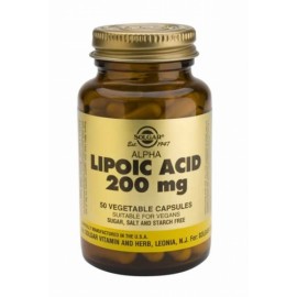 SOLGAR ALPHA LIPOIC ACID 200MG 50VCAP